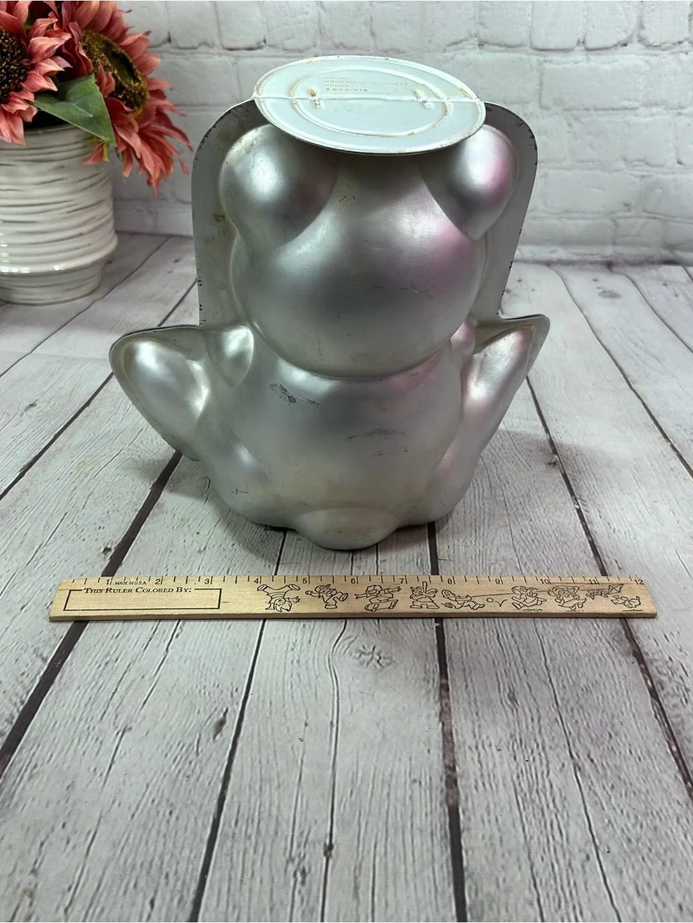 vtg Wilton 3D Bear Cake Mold #502-518 kids party baby shower